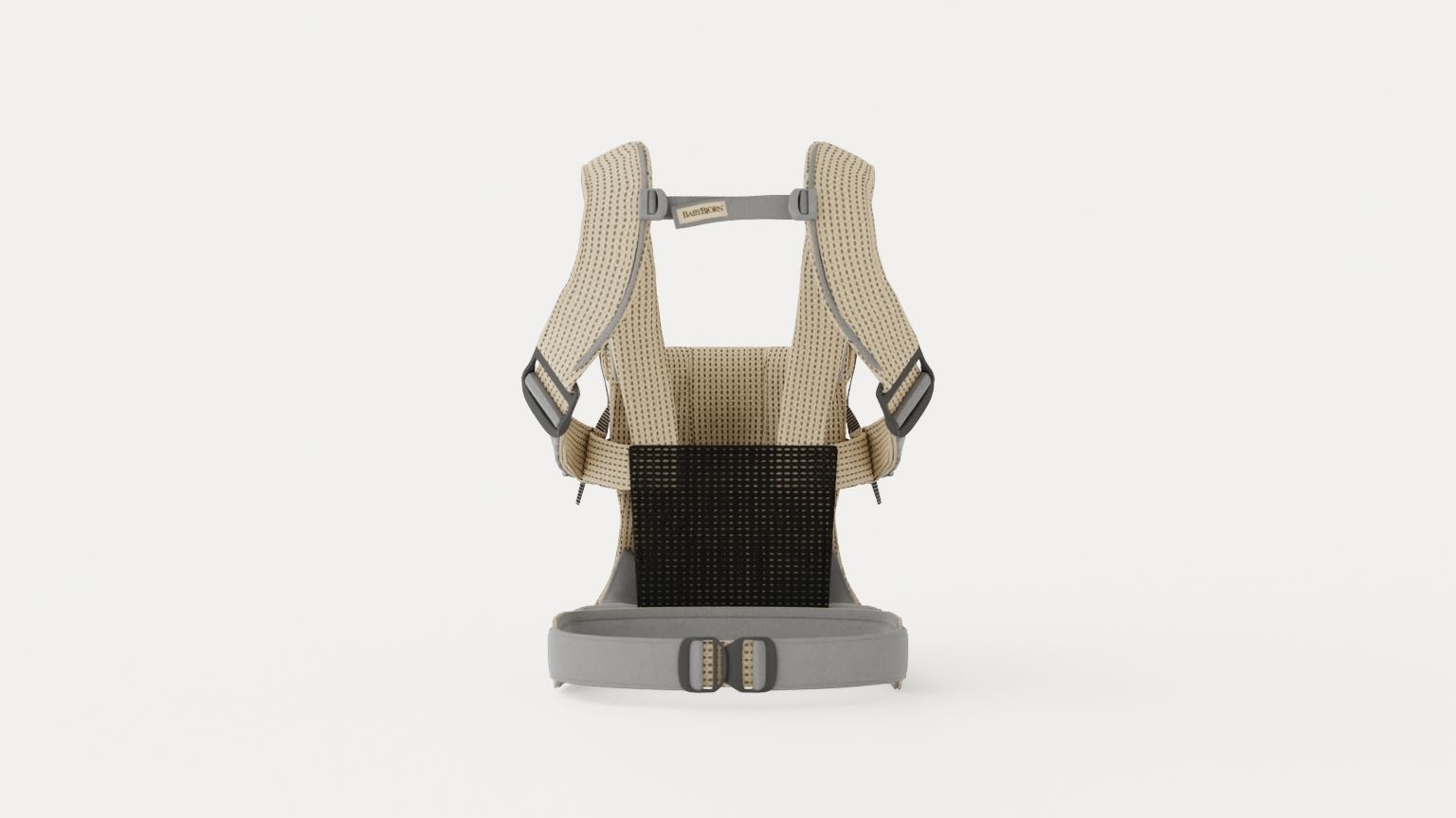 Baby carrier One Air Low-poly 3D model_4