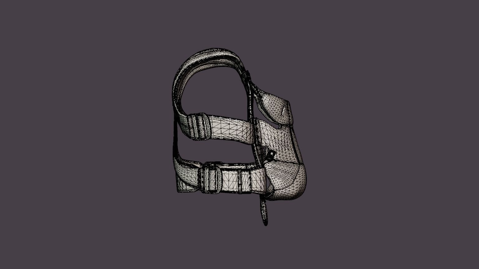 Baby carrier Move Low-poly 3D model_8