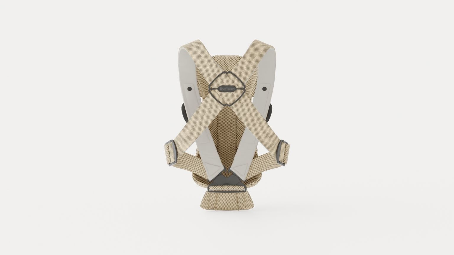 Baby carrier Mini Low-poly 3D model_4