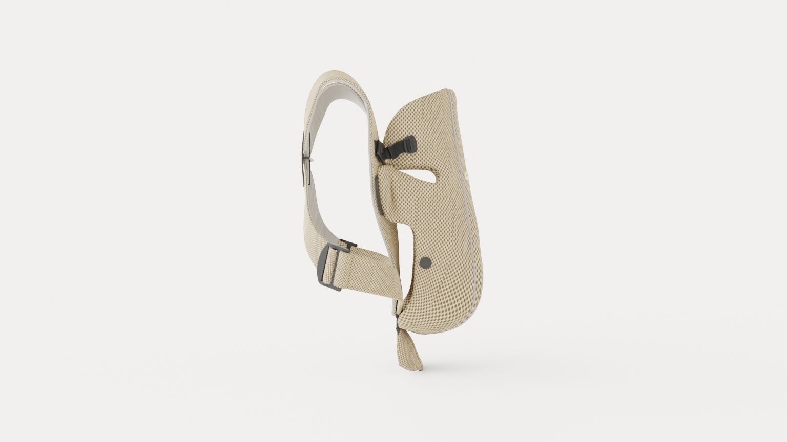 Baby carrier Mini Low-poly 3D model_2