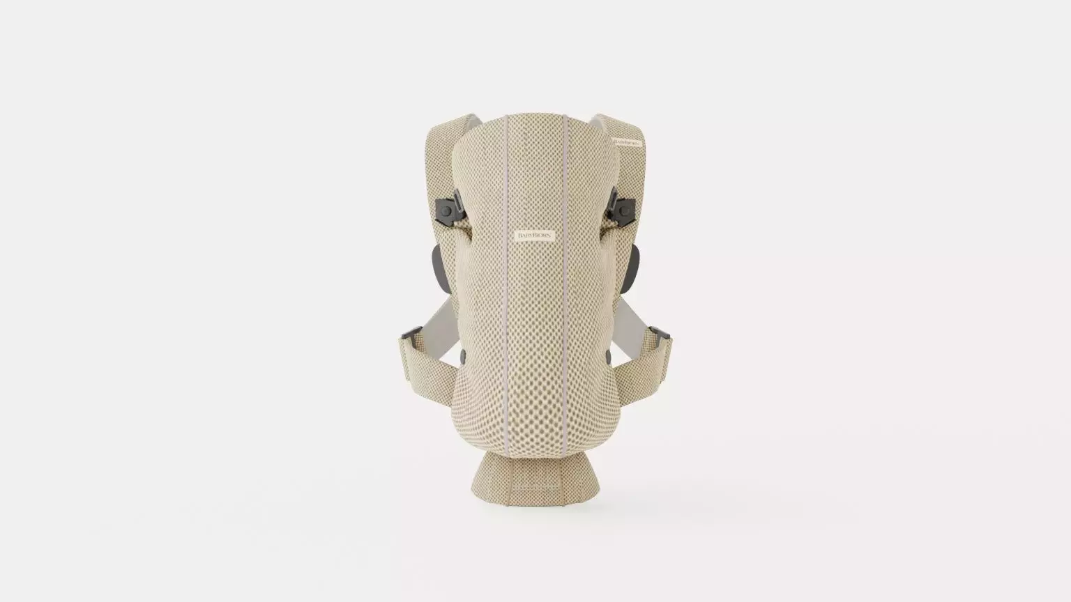 Baby carrier Mini Low-poly 3D model_0