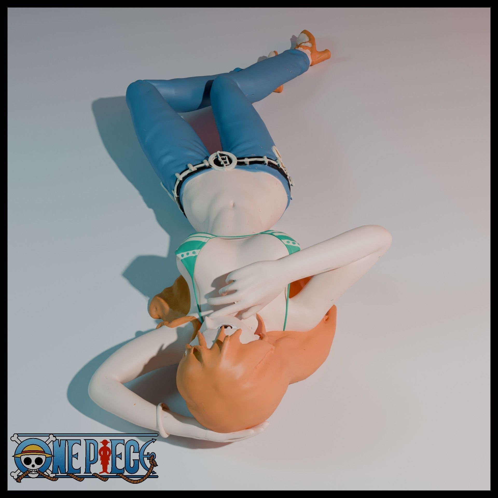 Nami the navigator - ONEPIECE figurine 3D model_4