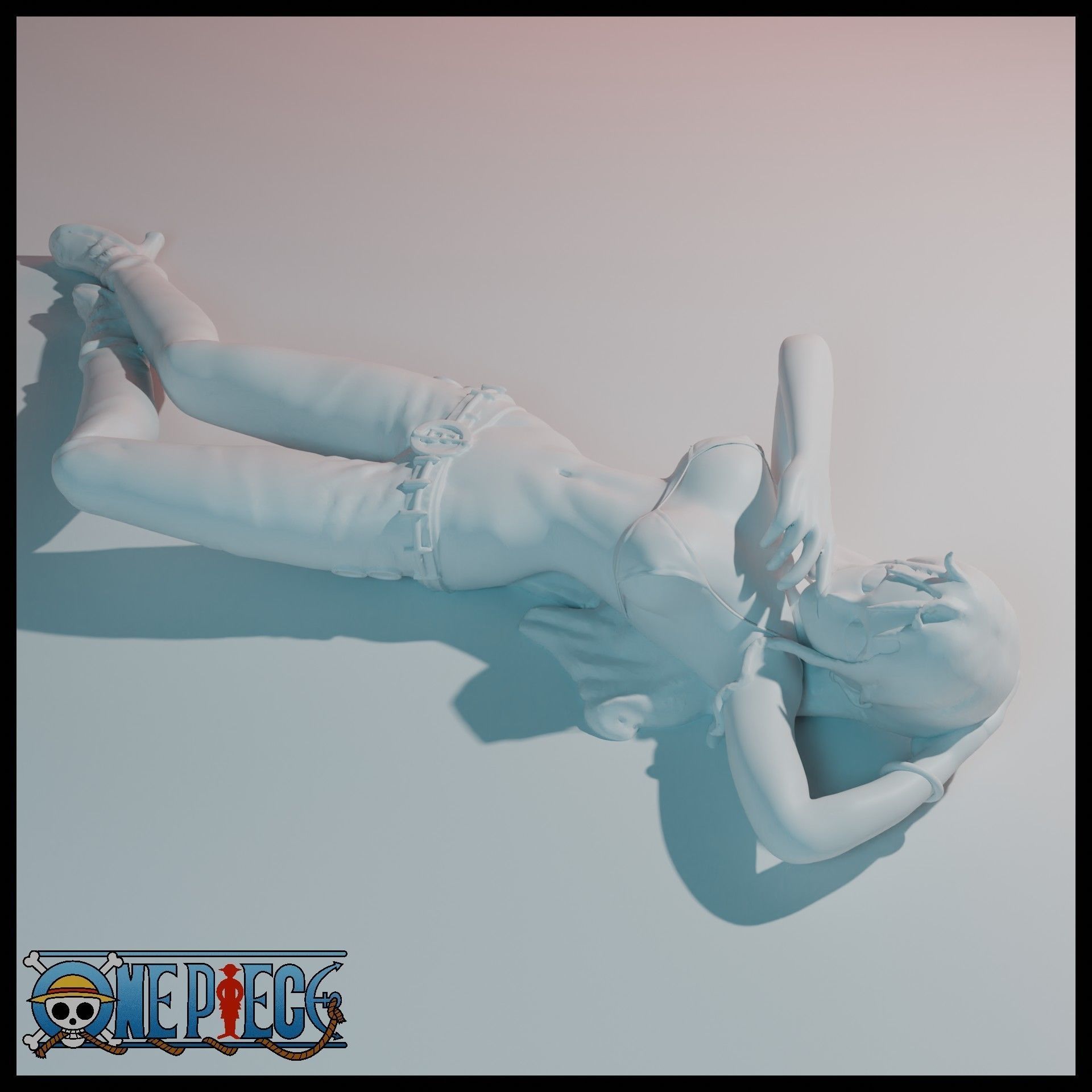 Nami the navigator - ONEPIECE figurine 3D model_17