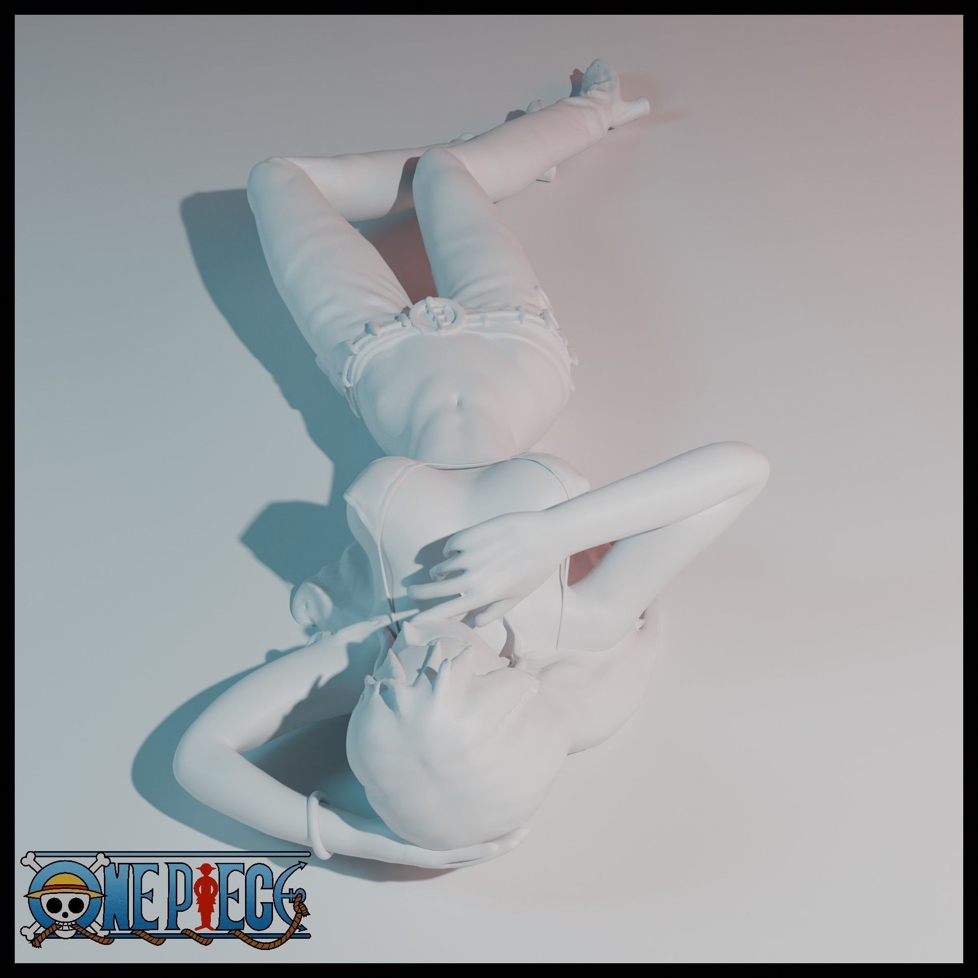 Nami the navigator - ONEPIECE figurine 3D model_18