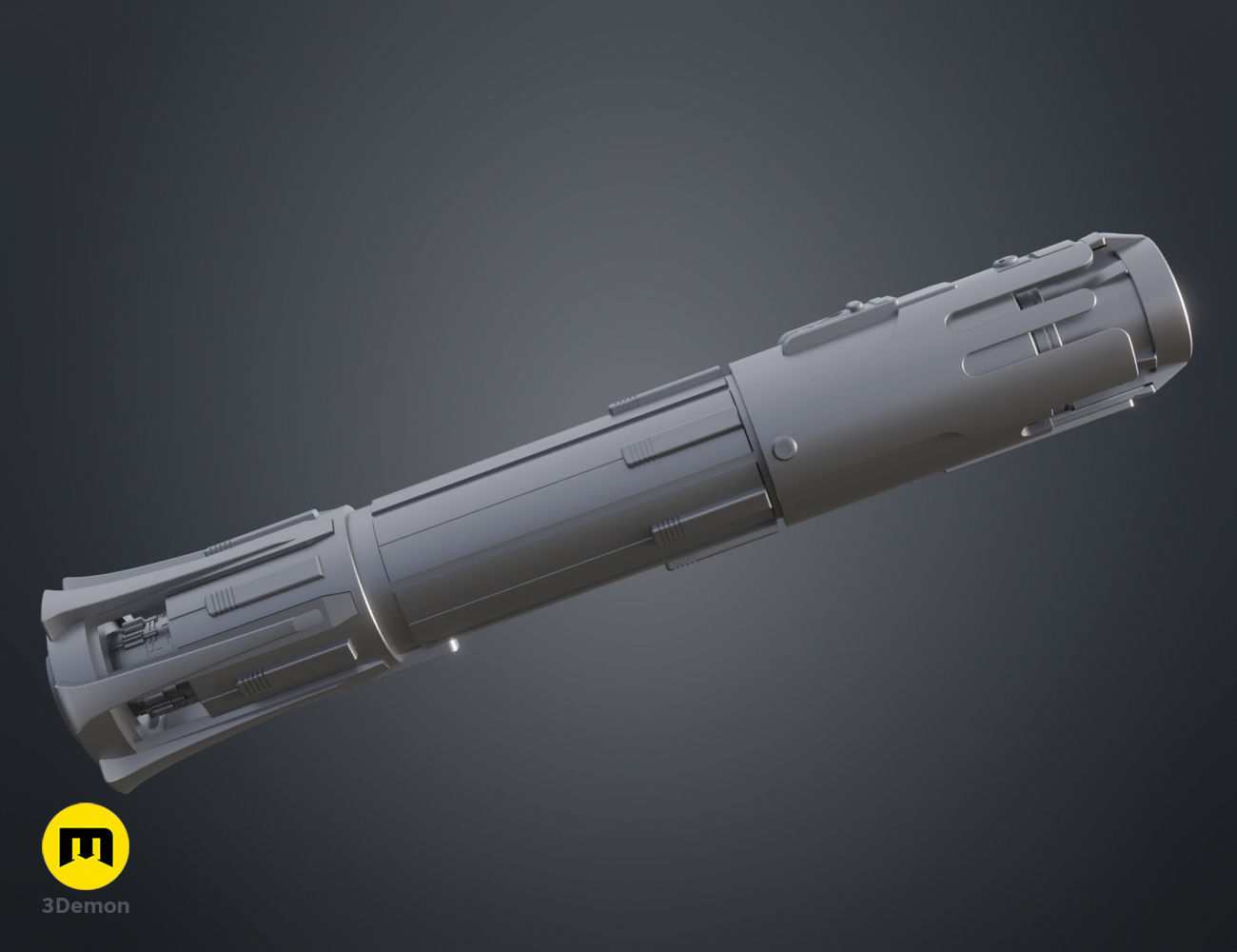 Ben Solo Lightsaber 3D print model_6