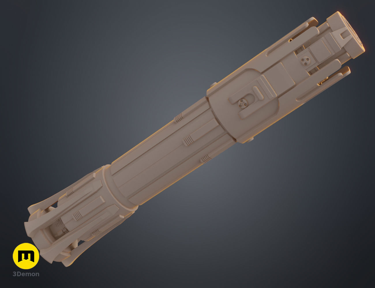 Ben Solo Lightsaber 3D print model_15