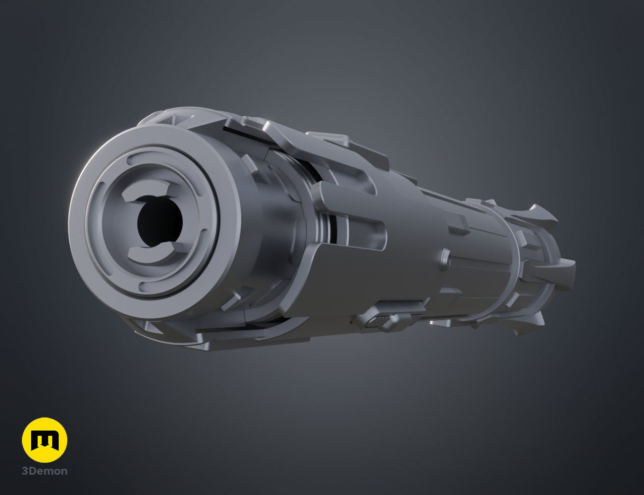 Ben Solo Lightsaber 3D print model_10