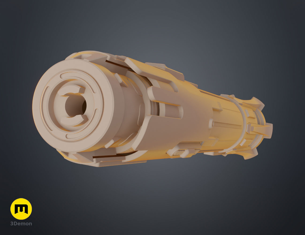 Ben Solo Lightsaber 3D print model_14