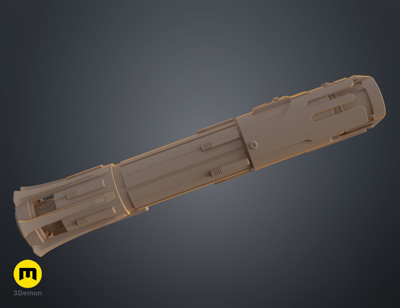 Ben Solo Lightsaber 3D print model_13