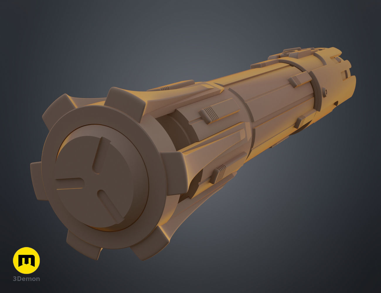 Ben Solo Lightsaber 3D print model_12