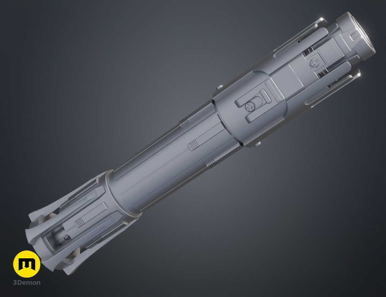 Ben Solo Lightsaber 3D print model_11