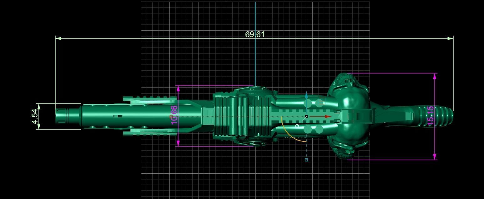 GUN JEWELRY  3D print model_7