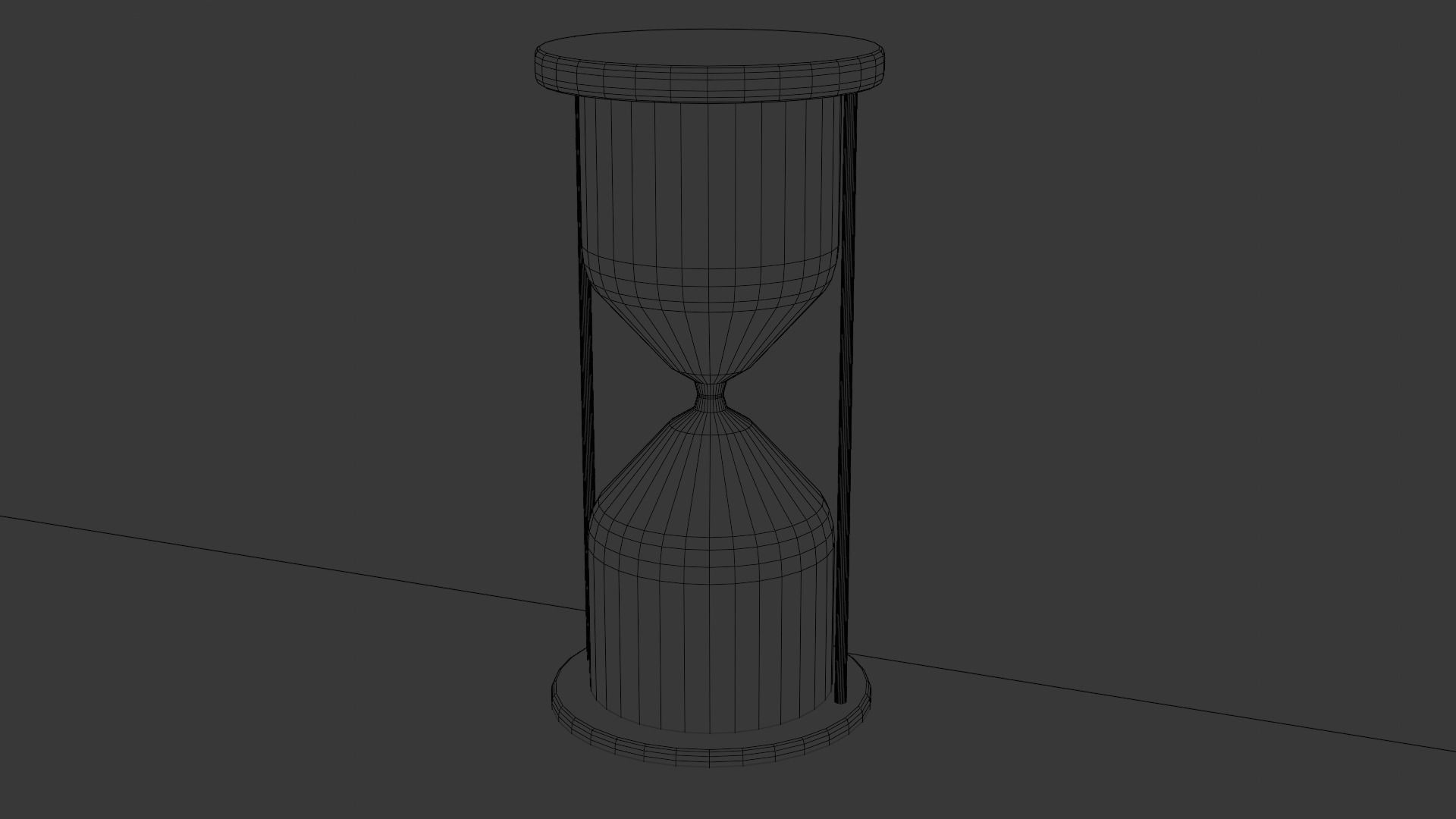 Hourglass PBR 3D model Low-poly 3D model_11