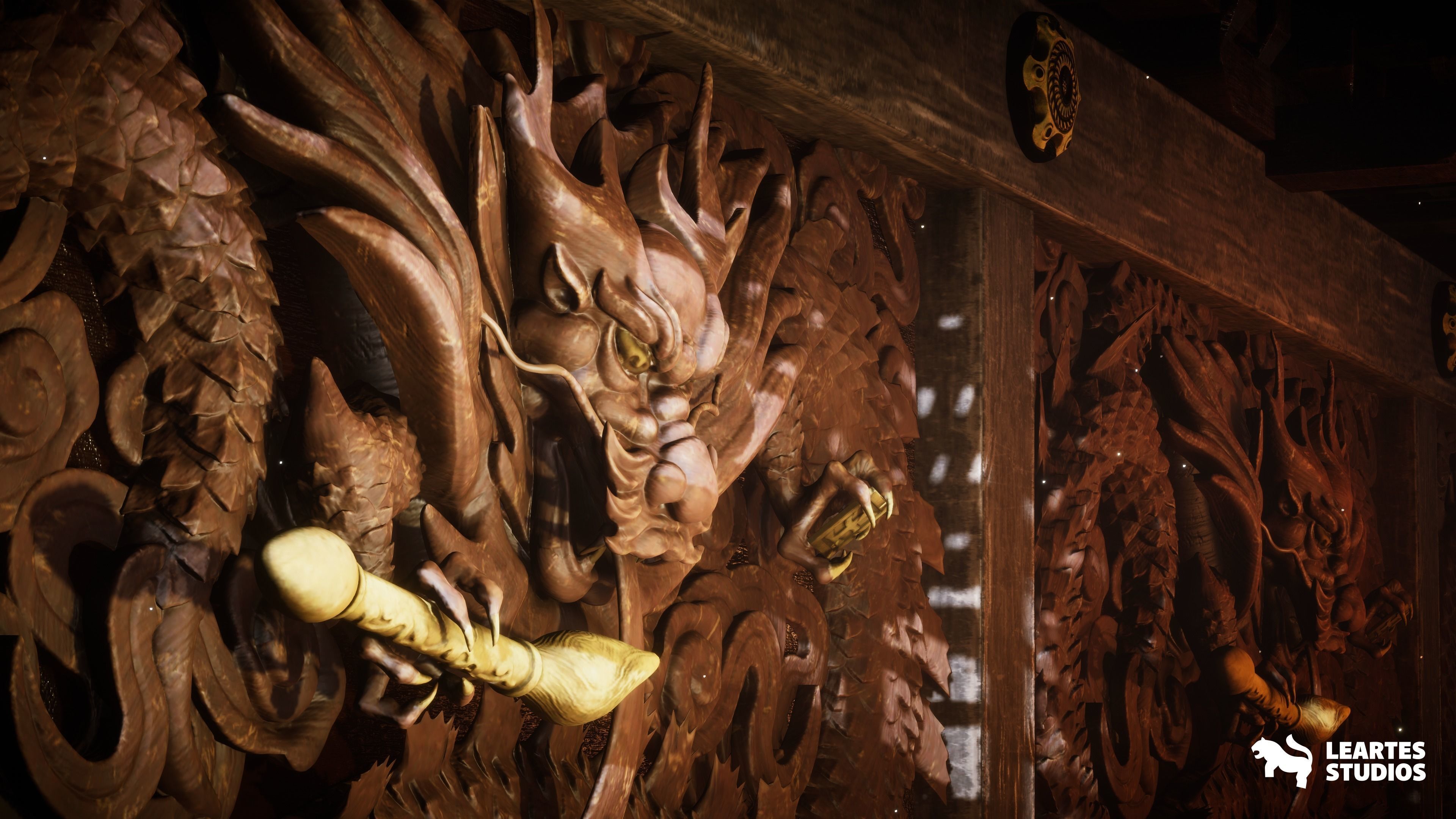 Fighting Stage Environment Low-poly 3D model_5