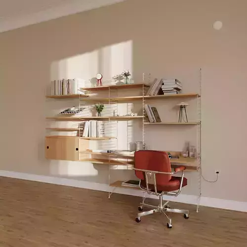 Sun Light Blender Interior Scene