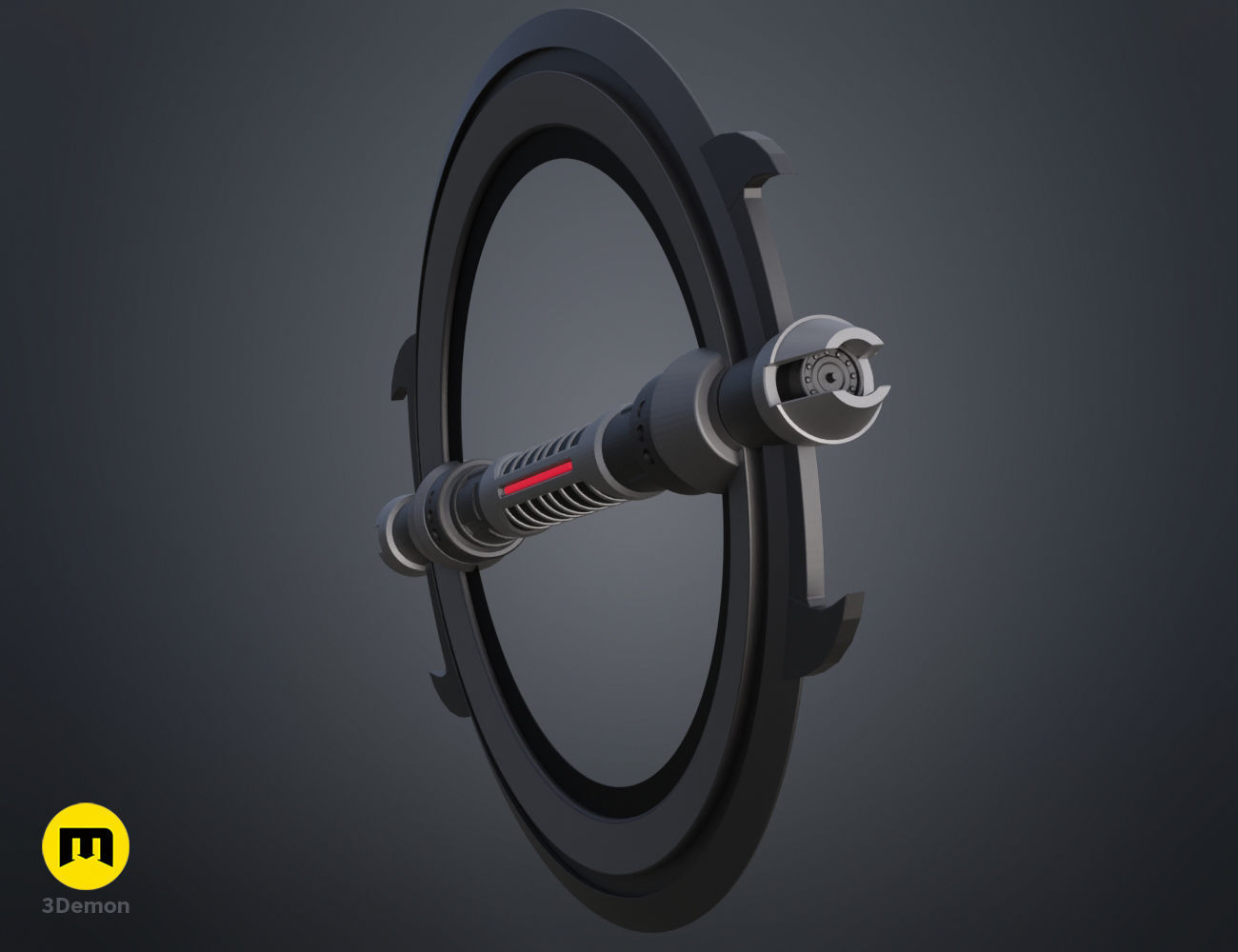 Grand Inquisitor Lightsaber - Clone Wars 3D print model_2