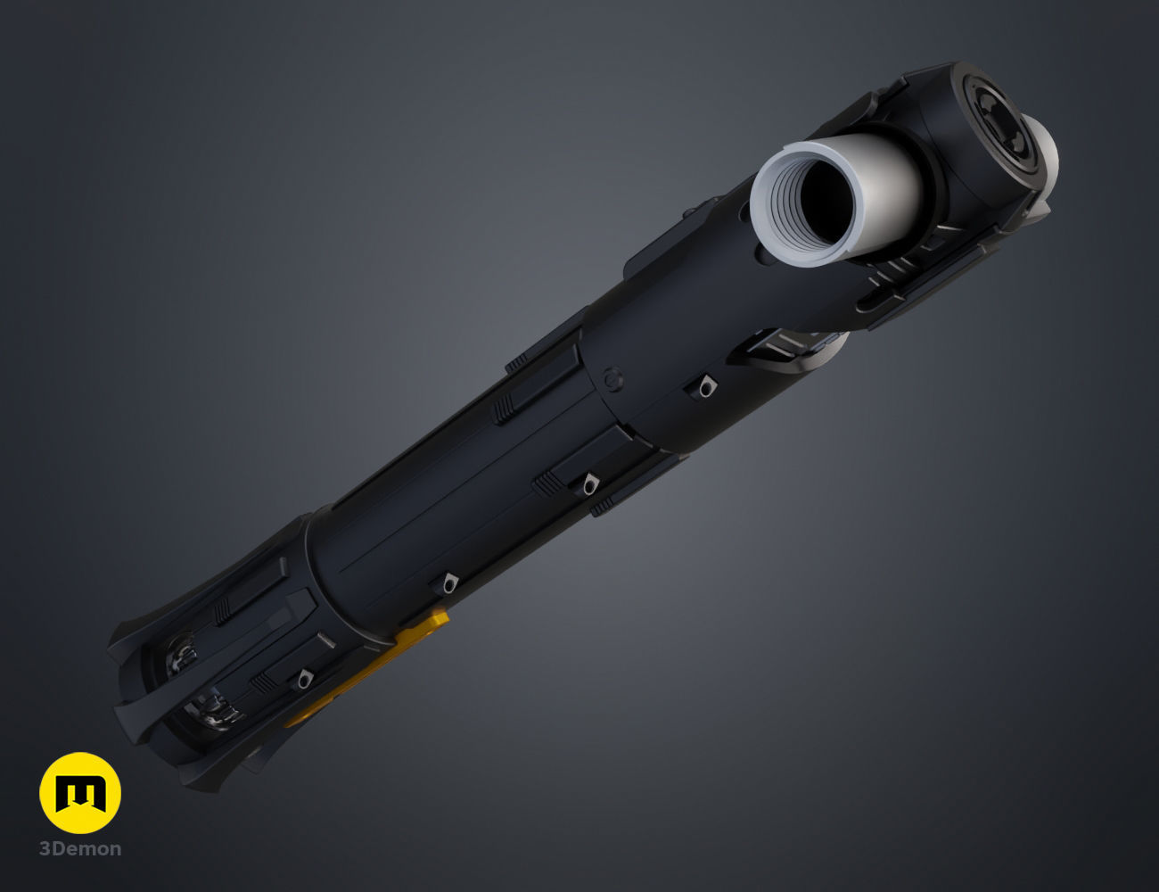Kylo Ren lightsaber 3D print model_3