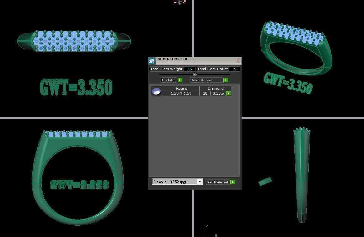FASION RING  3D model_1