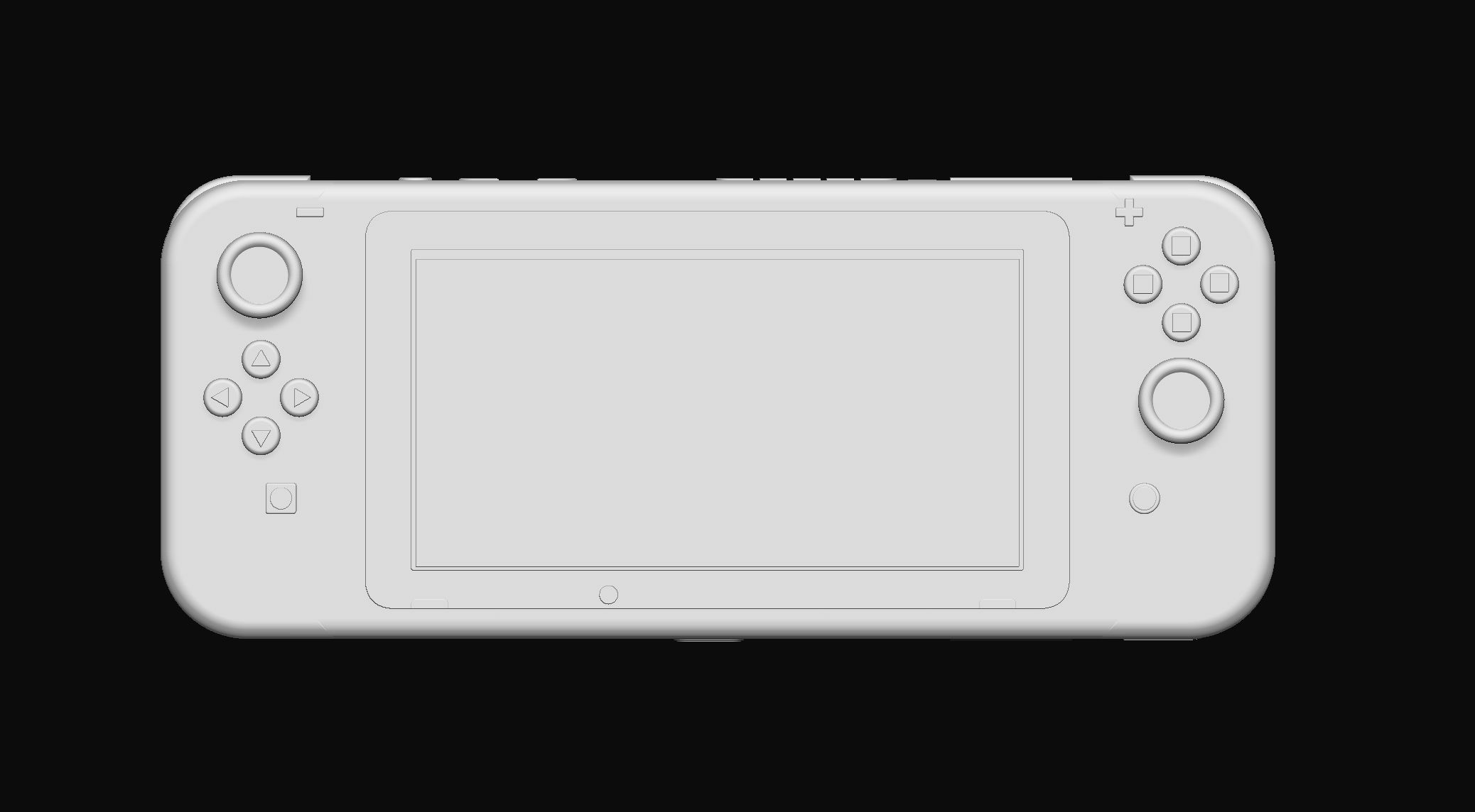 Nintendo Switch Handheld Gaming Console 3D print model_1