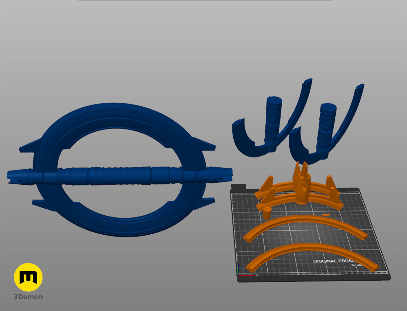 Grand Inquisitor Lightsaber - Obi-Wan 3D print model_5