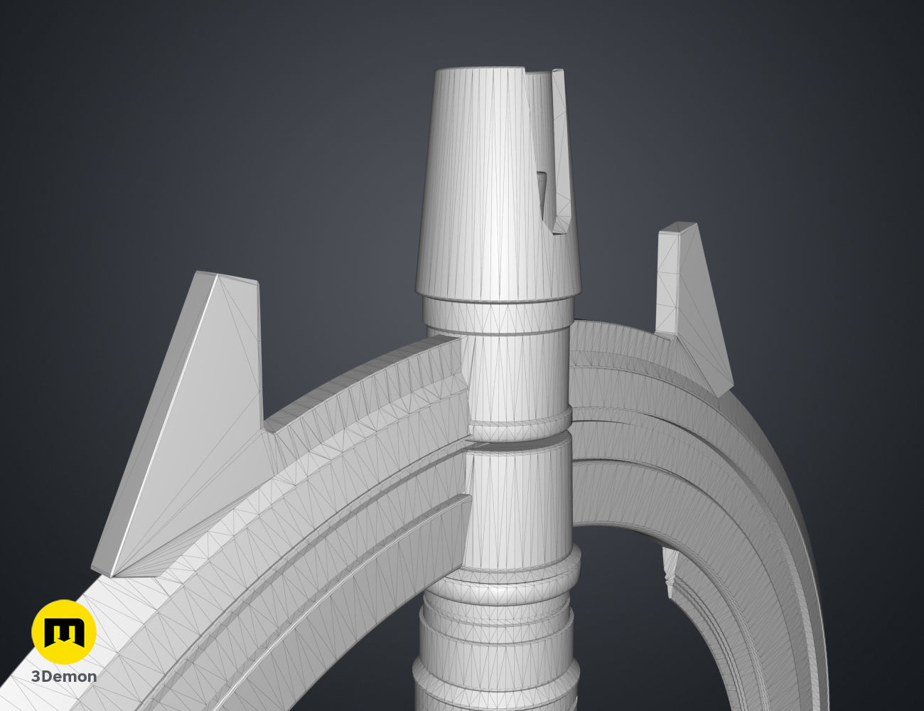 Grand Inquisitor Lightsaber - Obi-Wan 3D print model_19