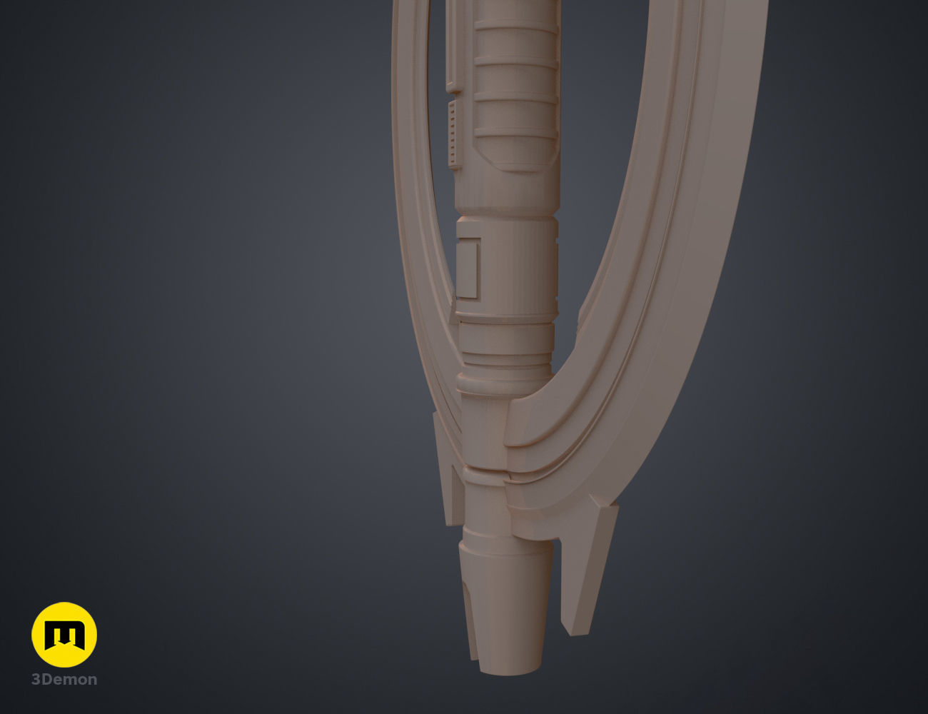 Grand Inquisitor Lightsaber - Obi-Wan 3D print model_14