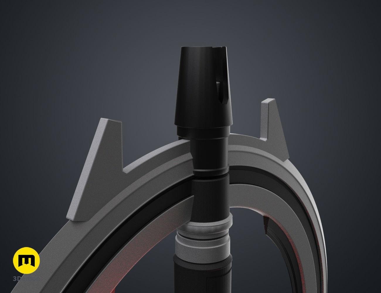 Grand Inquisitor Lightsaber - Obi-Wan 3D print model_9