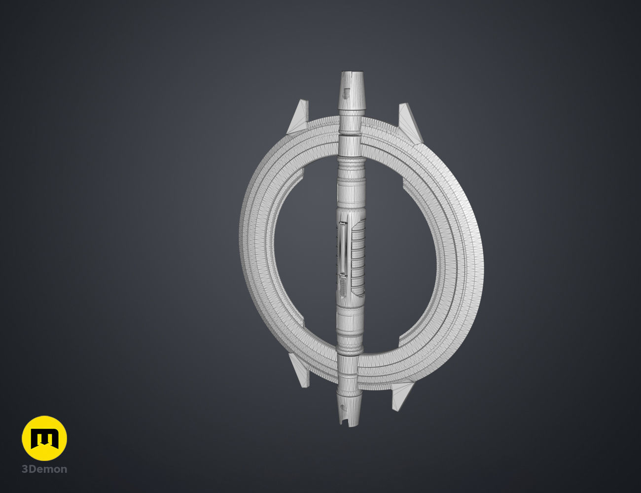 Grand Inquisitor Lightsaber - Obi-Wan 3D print model_17