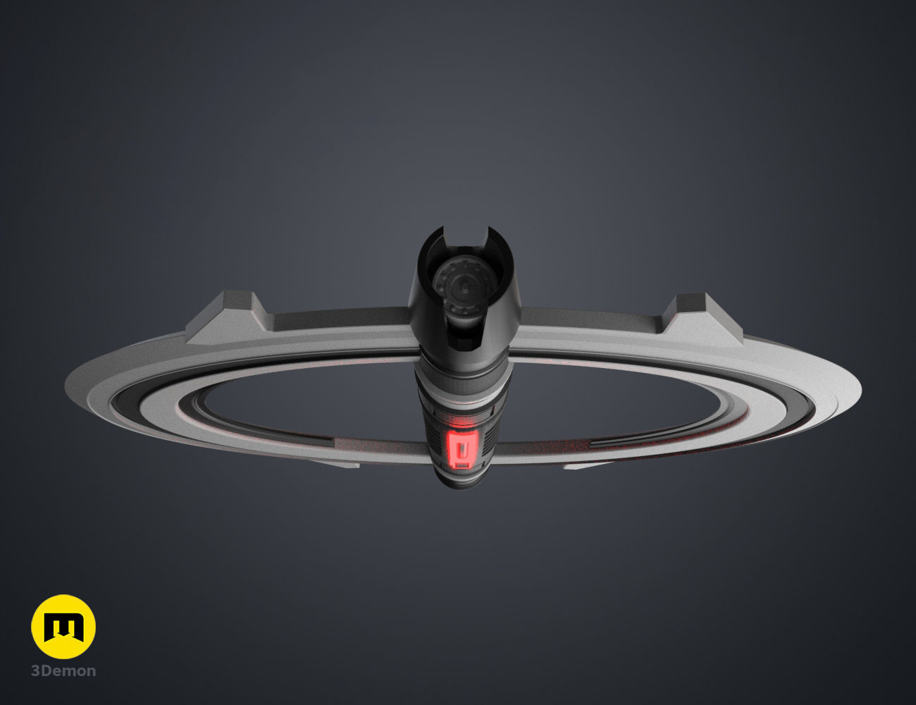 Grand Inquisitor Lightsaber - Obi-Wan 3D print model_3