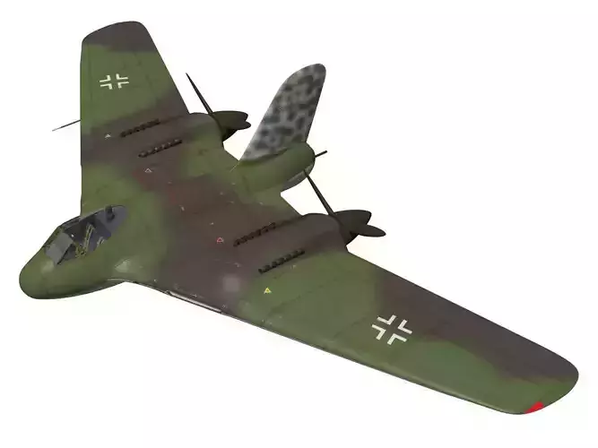 Messerschmitt Me329 3D model