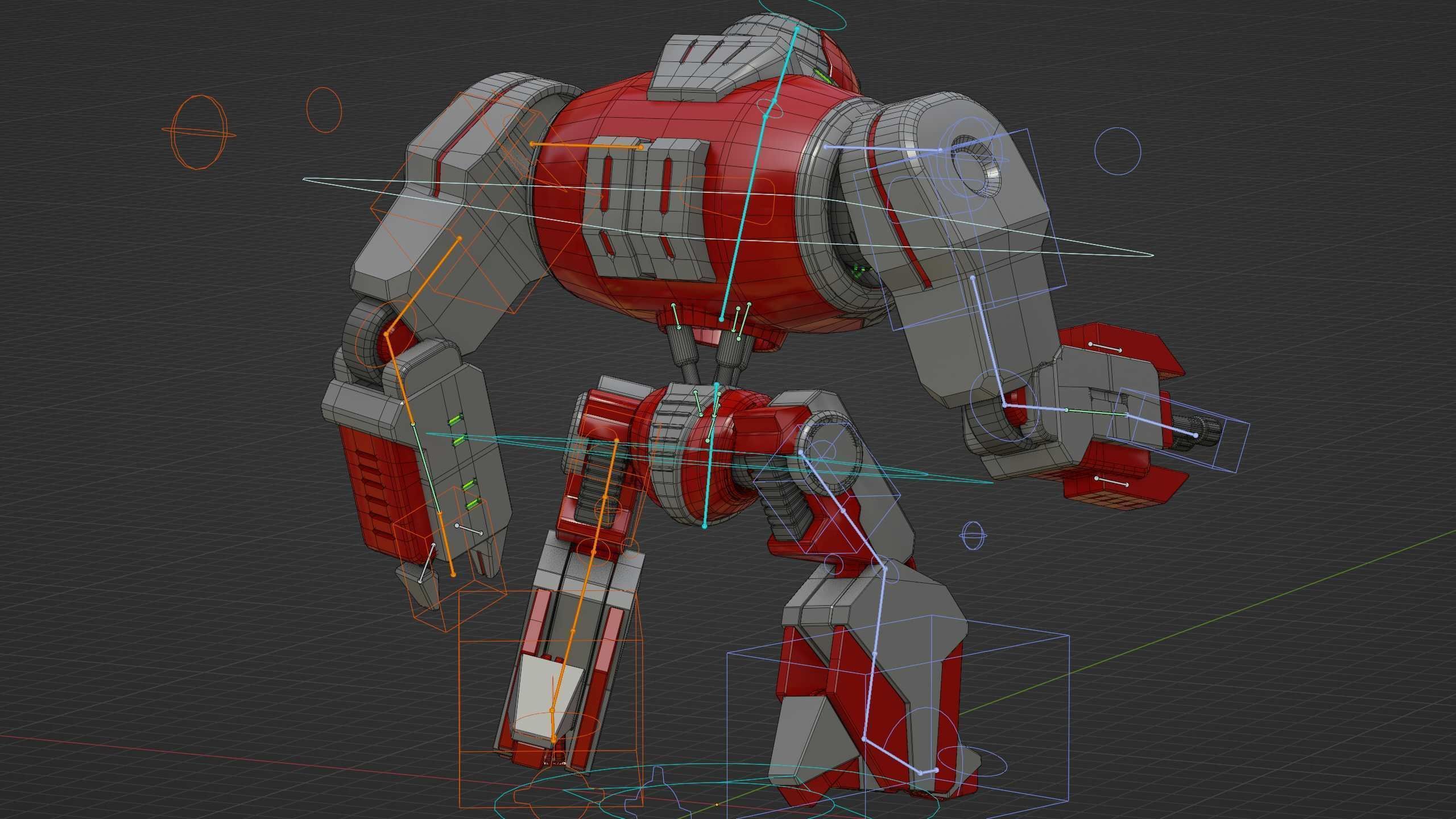 COMBAT DROID ZETH Rigged for Unreal Engine - Unity - MIXAMO 3D model_38