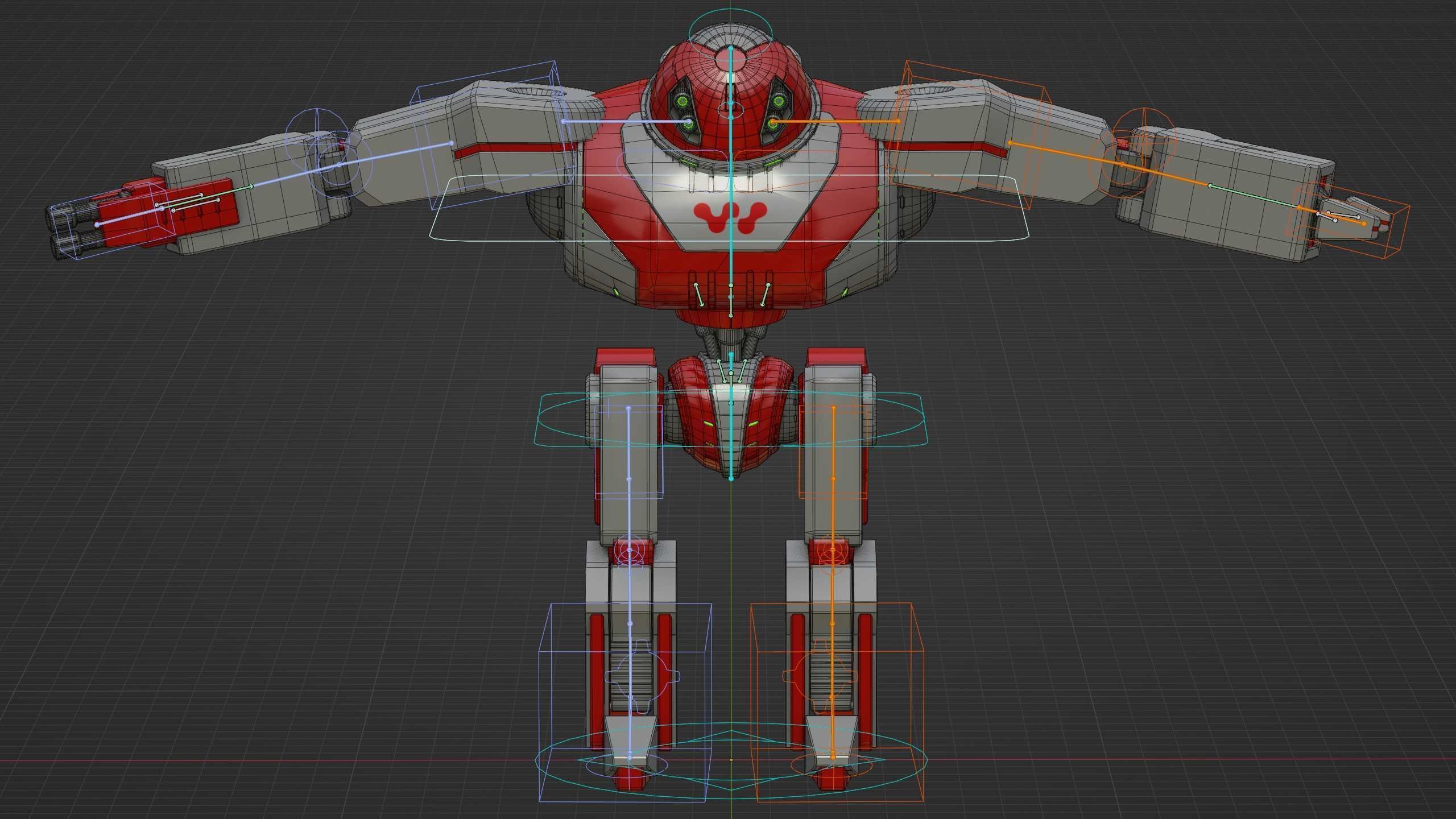 COMBAT DROID ZETH Rigged for Unreal Engine - Unity - MIXAMO 3D model_39