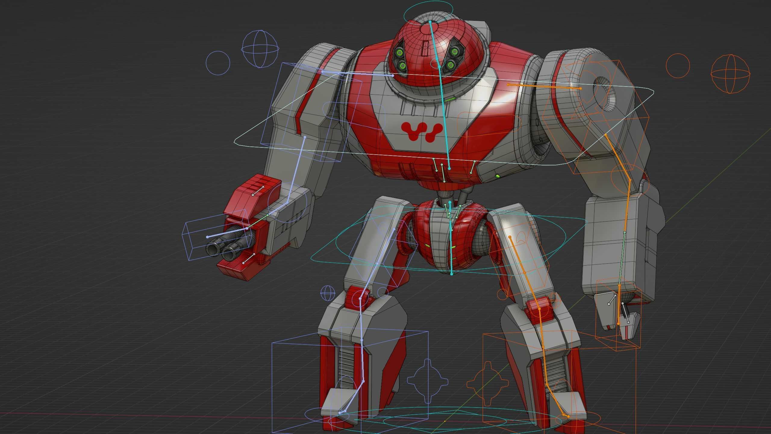 COMBAT DROID ZETH Rigged for Unreal Engine - Unity - MIXAMO 3D model_37