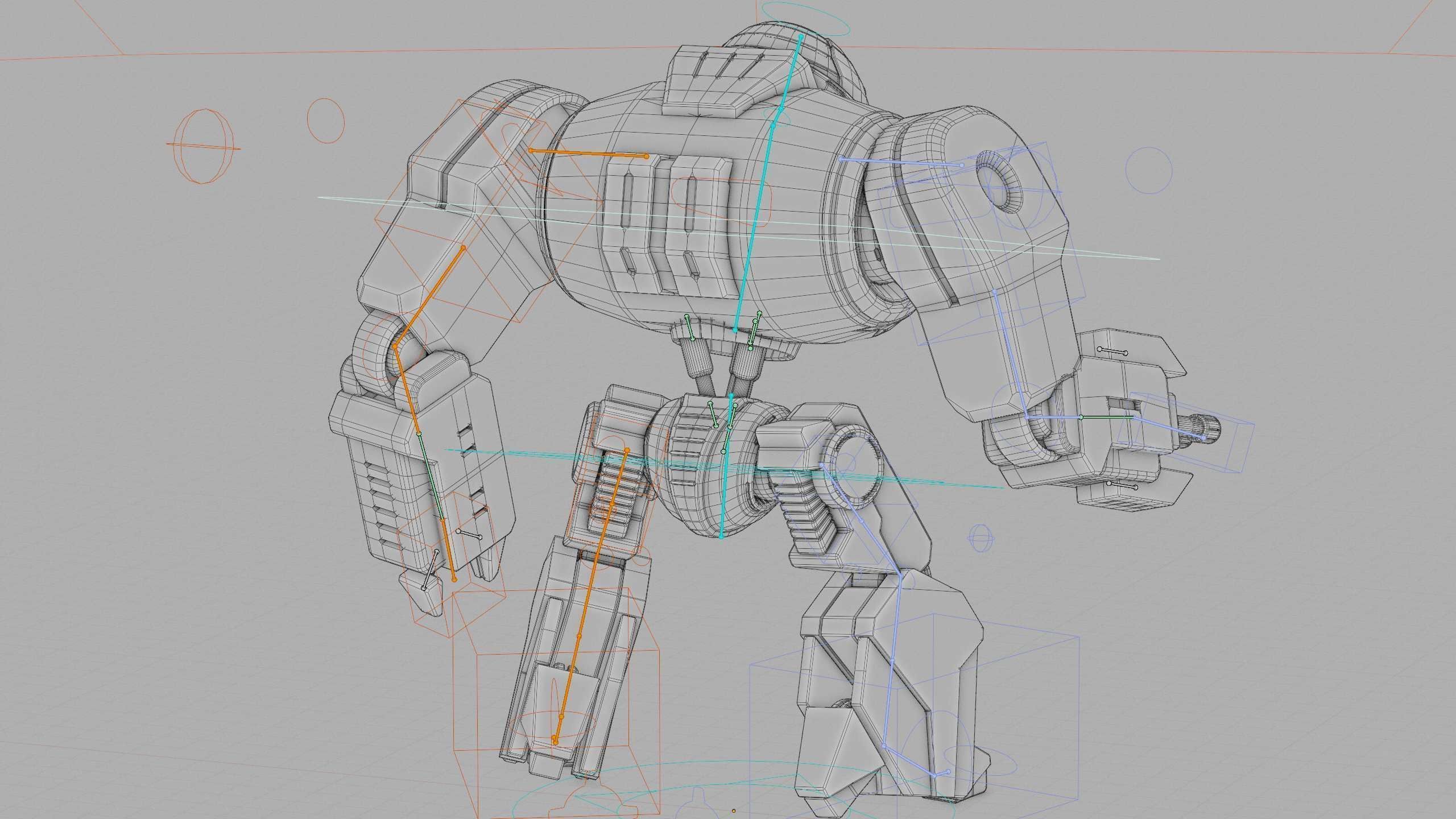 COMBAT DROID ZETH Rigged for Unreal Engine - Unity - MIXAMO 3D model_41