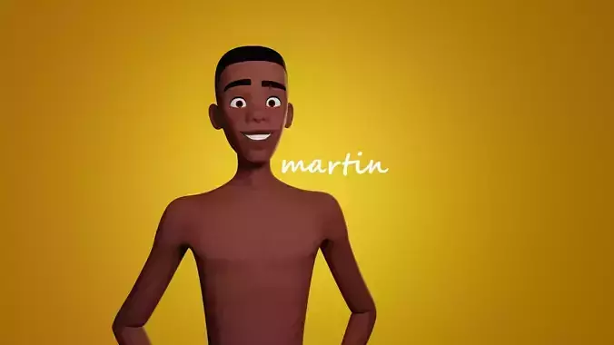 Martin cartoon male teen teen character
