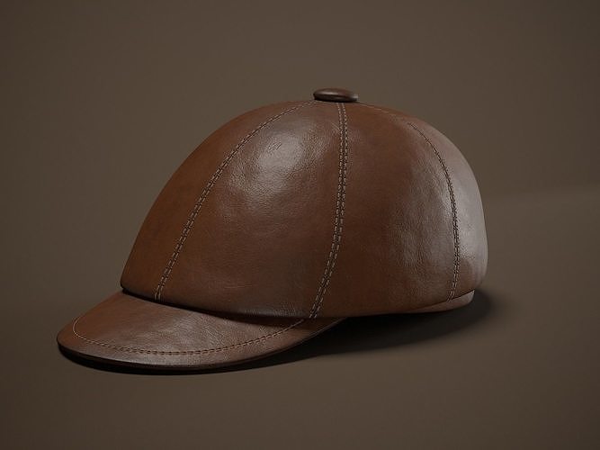 Leather Cap 3D model