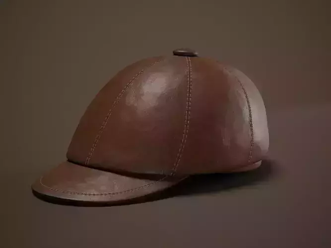 Leather Cap