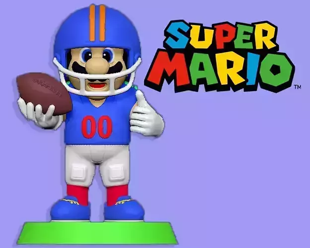 SUPER MARIO - FOOTBALL - NFL - NCCA