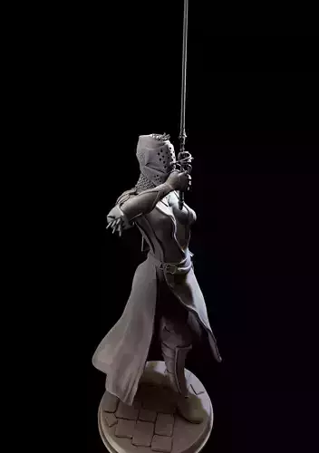 DarkLady 3d print ready 3D print model