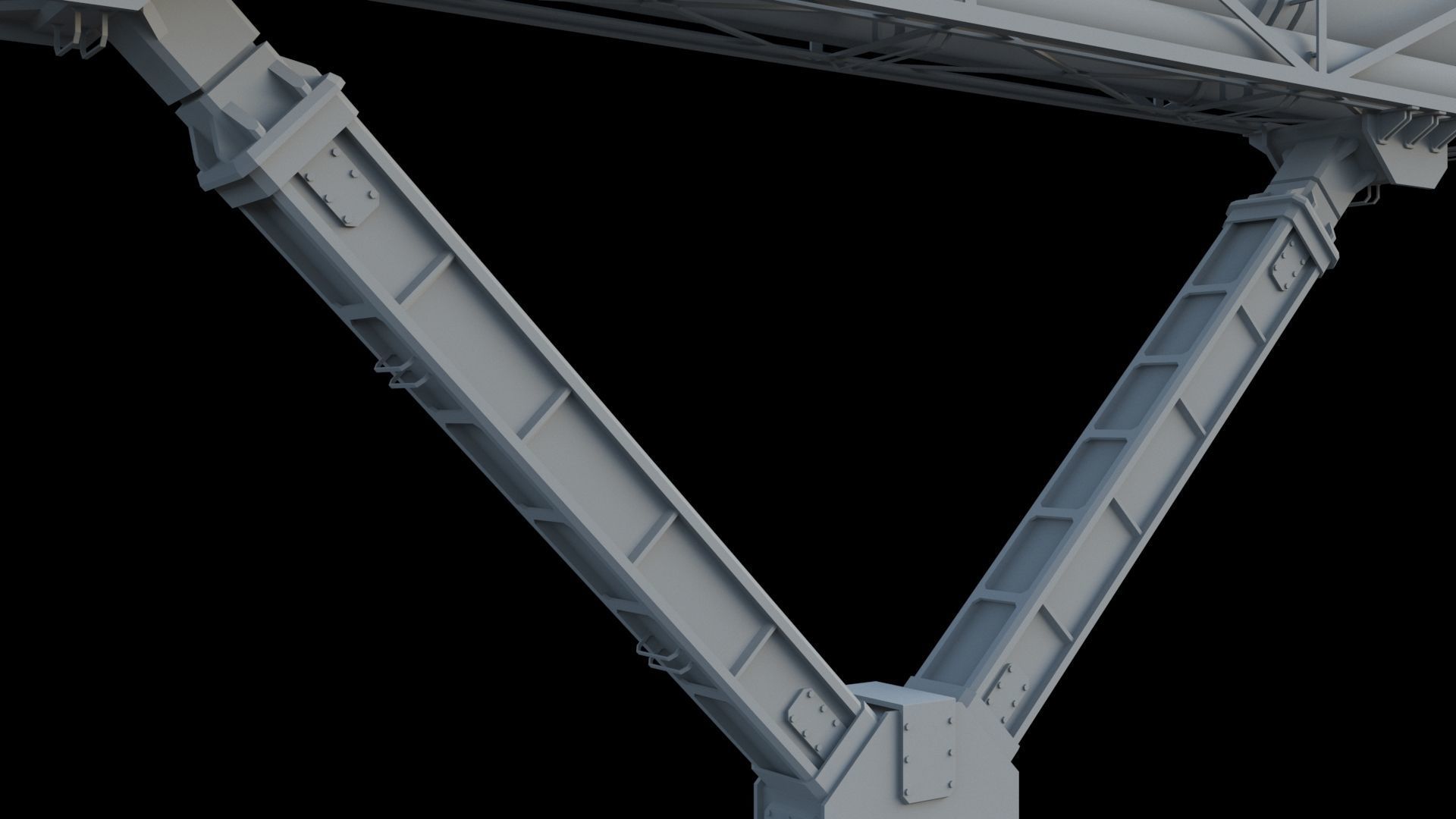 Industrial  structure 3D model_8