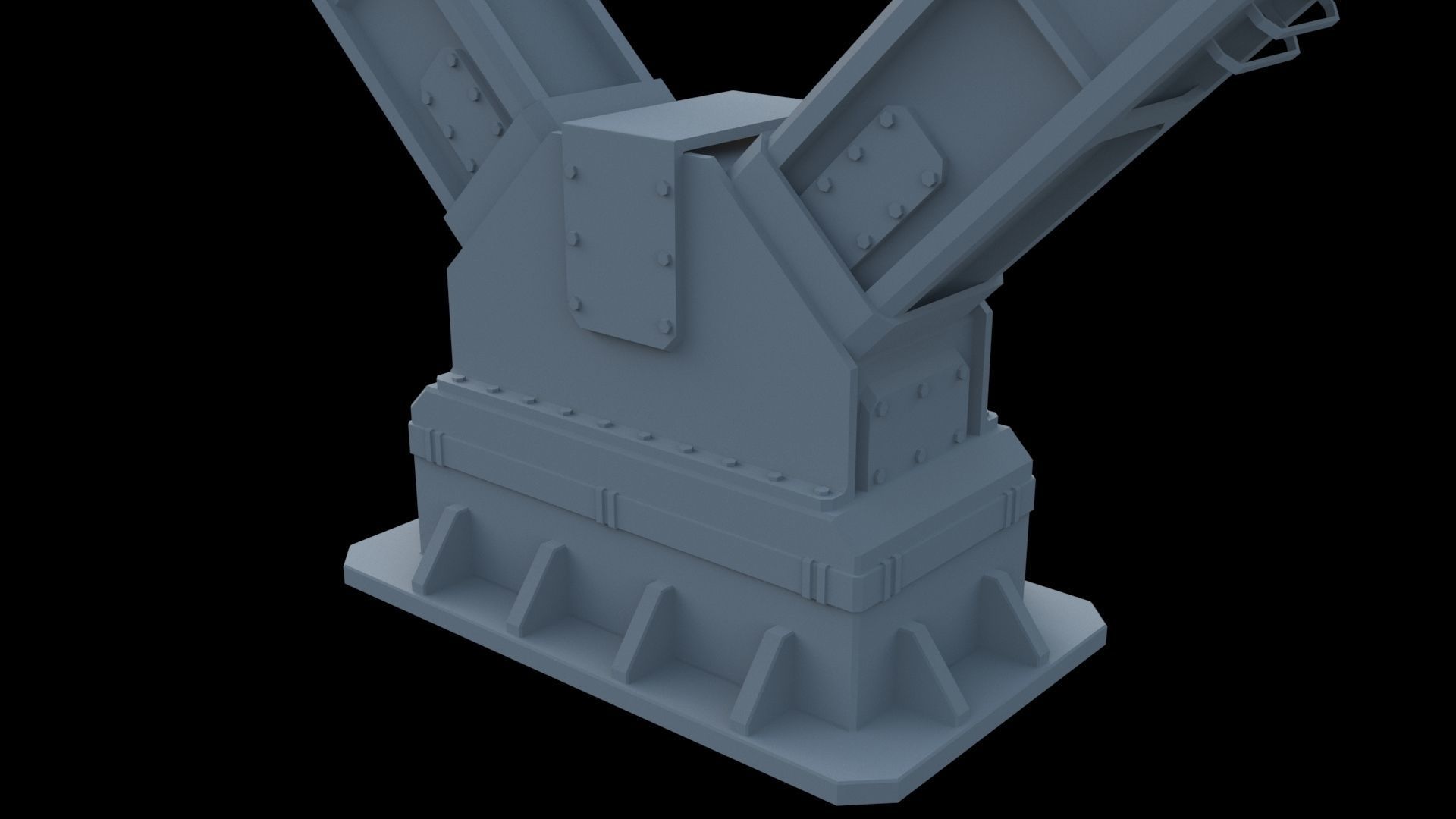 Industrial  structure 3D model_6