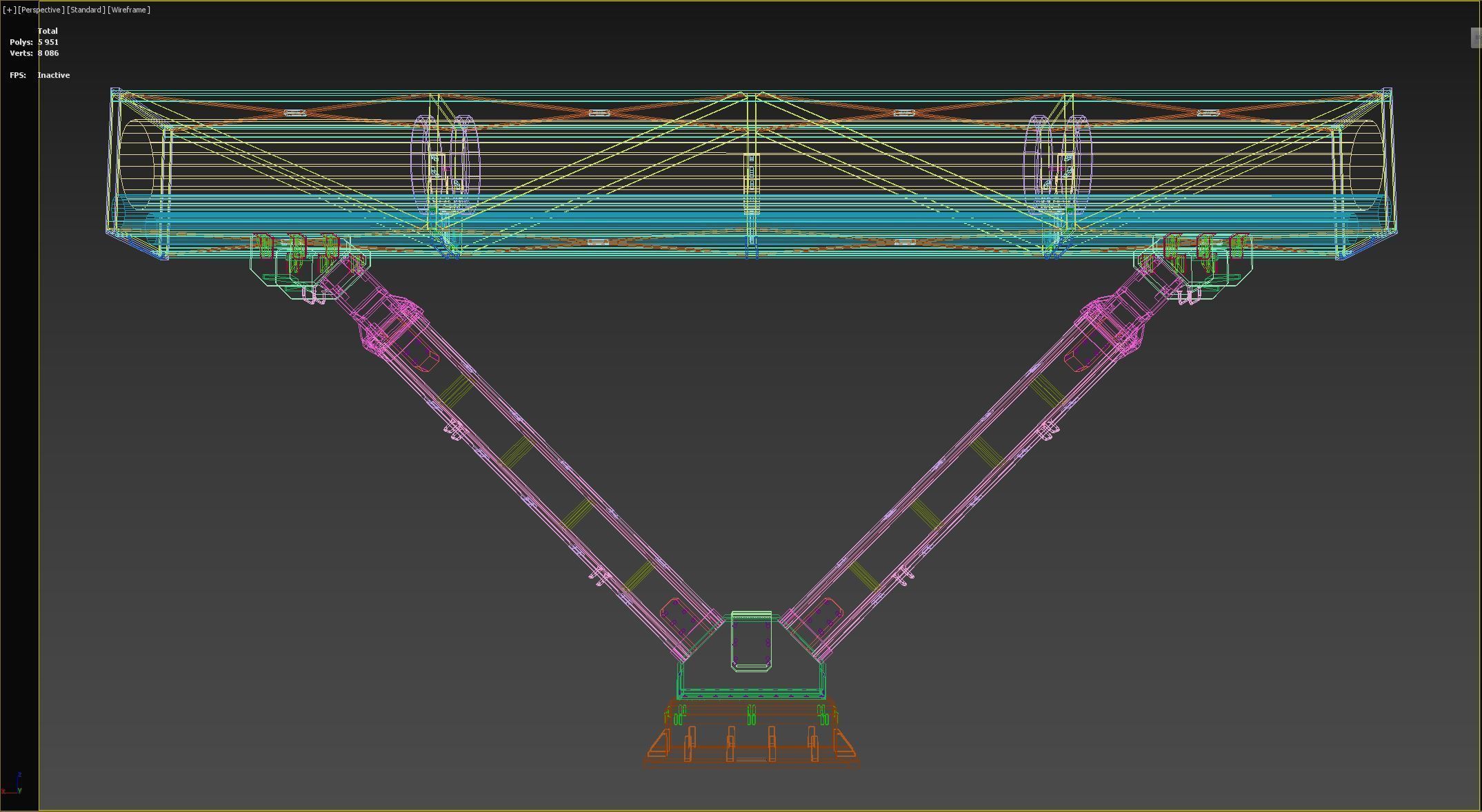Industrial  structure 3D model_19