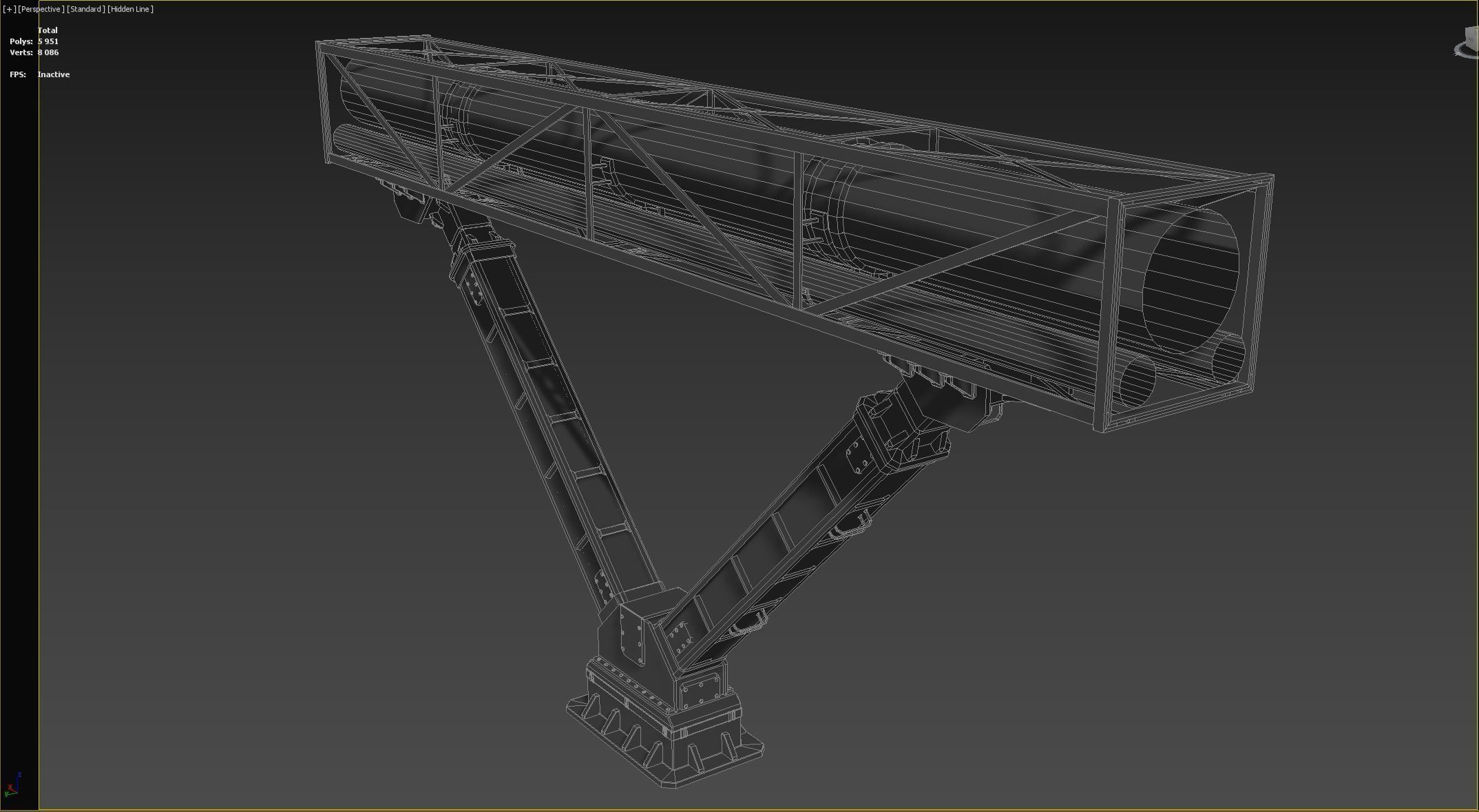 Industrial  structure 3D model_16
