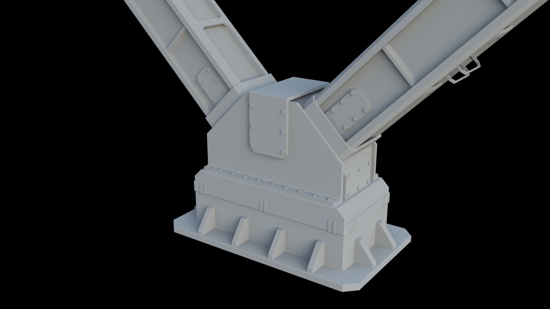 Industrial  structure 3D model_5