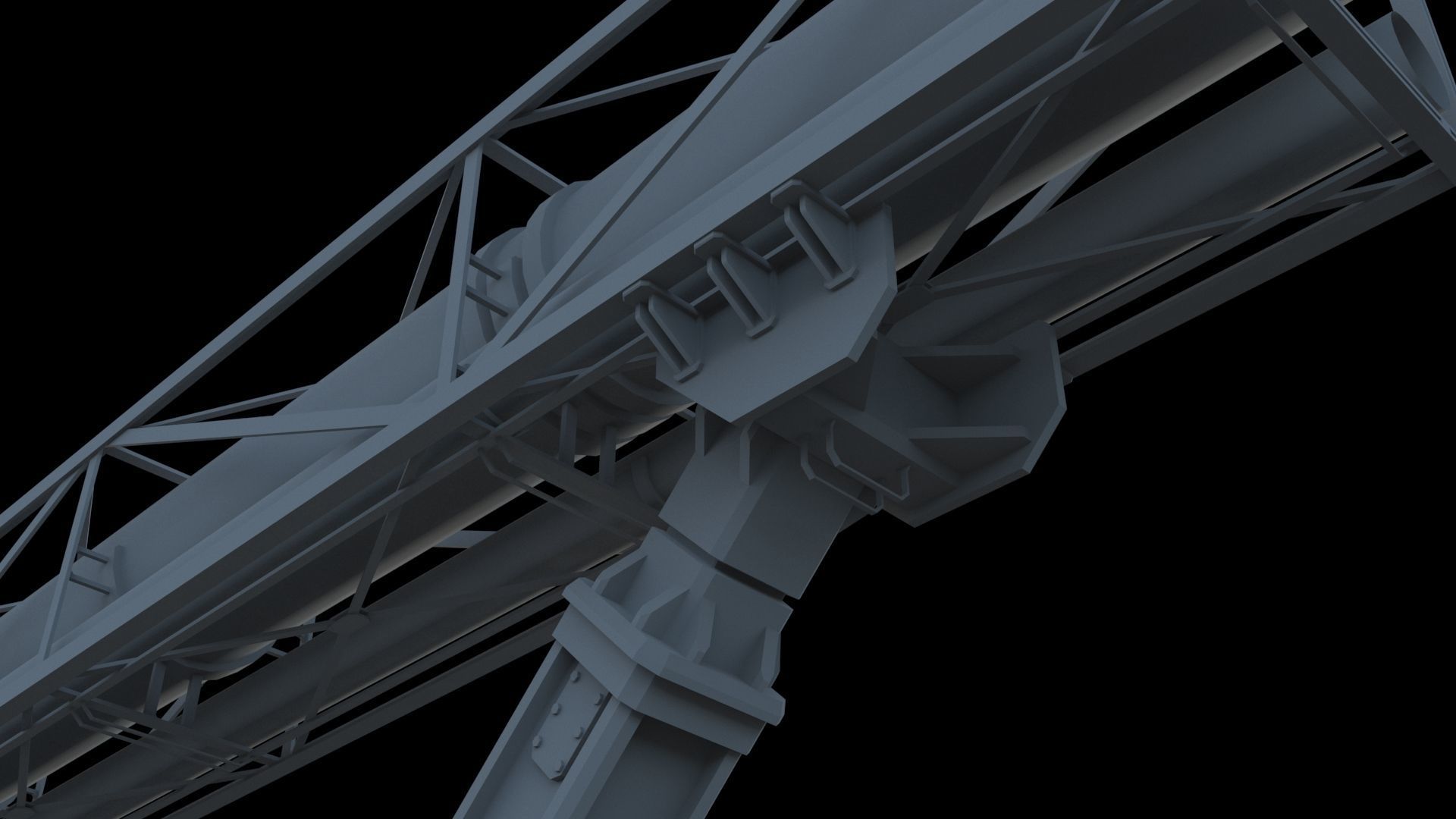 Industrial  structure 3D model_11