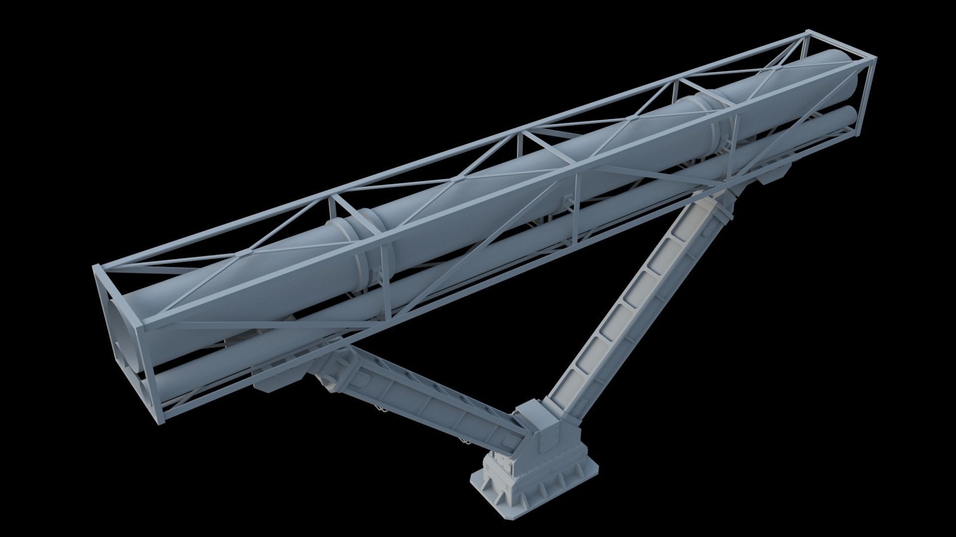 Industrial  structure 3D model_4