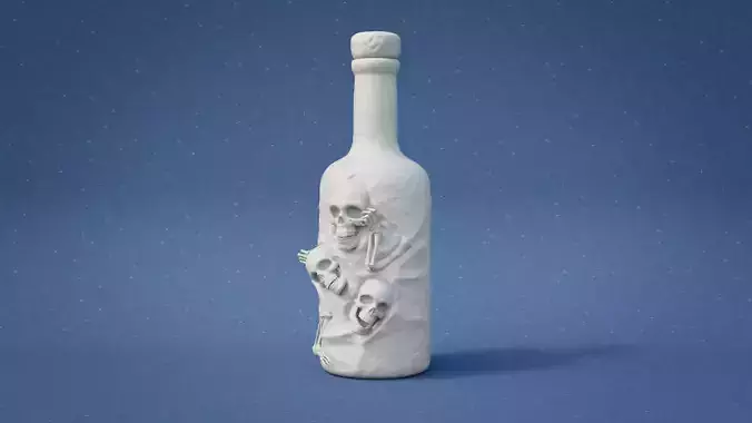 Skull Bottle