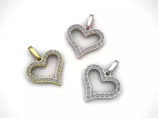 Heart Pendant Jewelry
