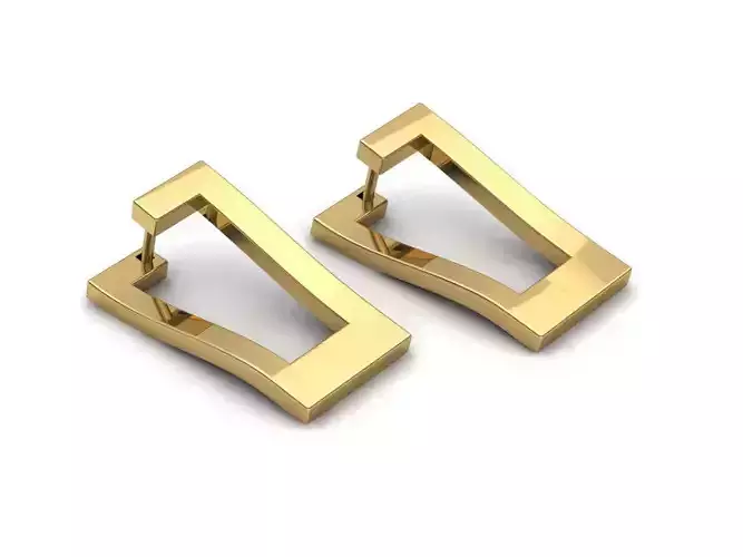 Rectangle Earrings