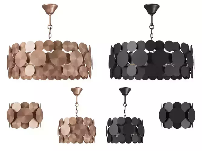 797 Circo Lightstar Collection of Modern Lamps Metal 